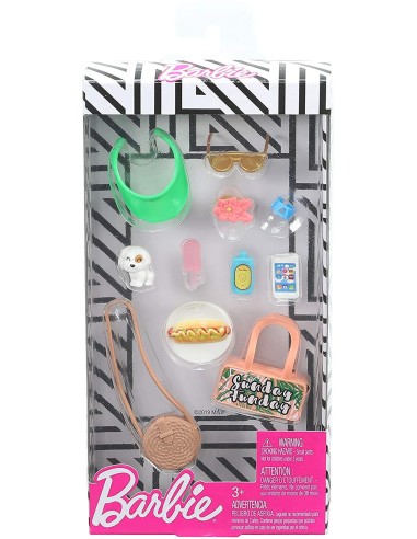 Barbie accessori da spiaggia TOYFND48/GHX33 Mattel | Futurartshop.com