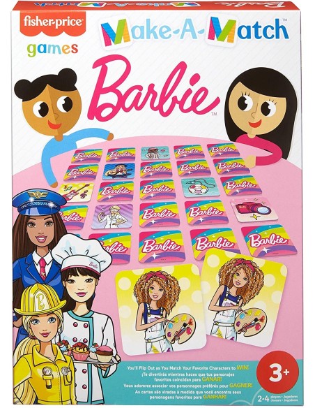 Barbie Game Match cards TOYGWN50/GWN51 Mattel | Futurartshop.com