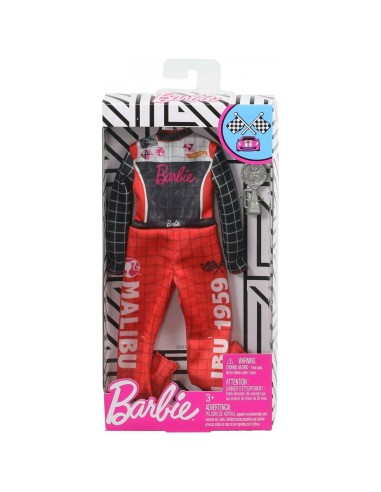 Barbie Vestito Pilota Da Corsa OLTFND49/GHX38 Mattel | Futurartshop.com
