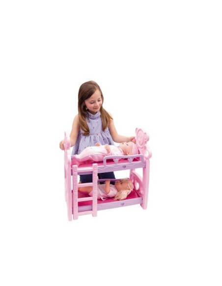 Coccole e Baci - Letto a Castello per bambole GIOGGI190380 Giochi Preziosi | Futurartshop.com