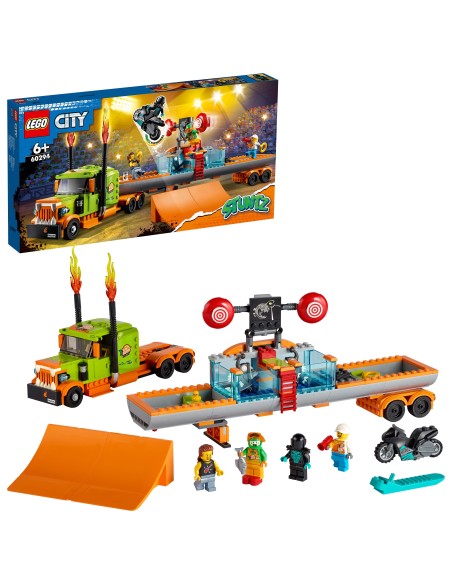 Lego City Stuntz 60294 - Truck Dello Stunt Show LEG6332504 Lego | Futurartshop.com