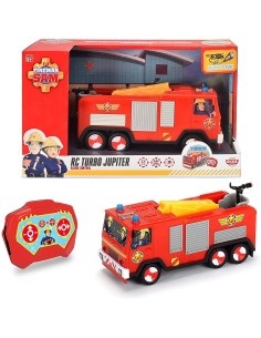Sam the Fireman Remote Control Turbo Jupiter Vehicle SIM203094003 Simba Toys | Futurartshop.com