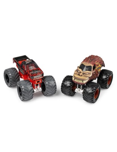Macchine - Monster Jam Northern Nightmare & Sasquatch 2 Pezzi HUT20116874 Spin master | Futurartshop.com