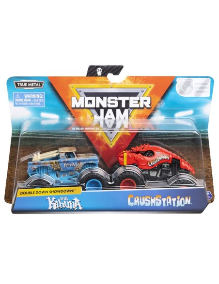 Monster Jam-Big Kahuna & Crush Station Vehicles HUT20116871 Spin master | Futurartshop.com