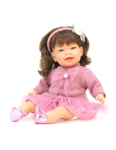 Bambola Reborn Susi Collection Vestito Rosa NIN6152 Nines | Futurartshop.com