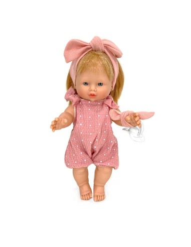 Doll Reborn Joy collection pink dress NIN3320 Nines | Futurartshop.com