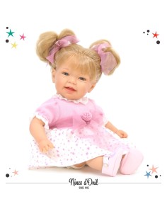 Bambola Reborn Susi Collection vestito rosa/bianco NIN6142 Nines | Futurartshop.com
