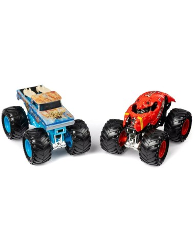 Monster Jam - Veicoli Big Kahuna & Crush Station HUT20116871 Spin master | Futurartshop.com