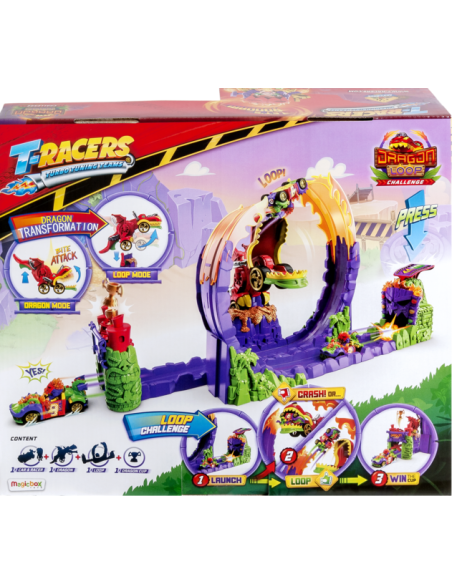 T-Racers Pista Dragon Loop FICM221304QY  | Futurartshop.com