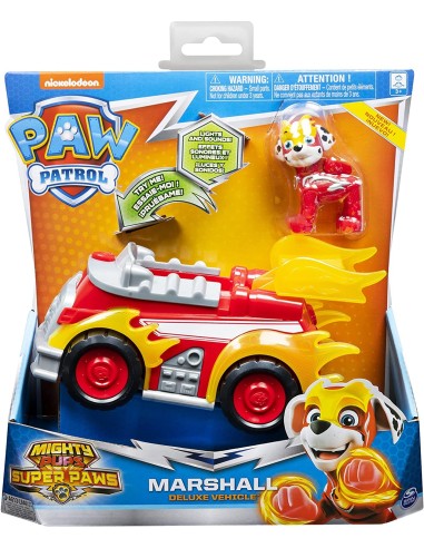 Paw Patrol Fire Truck Marshall Super Paws WON20115476 Spin master | Futurartshop.com