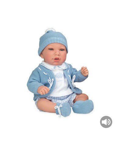 Arias bambola reborn con suoni colore azzurro GIOPOS190189 Giochi Preziosi | Futurartshop.com