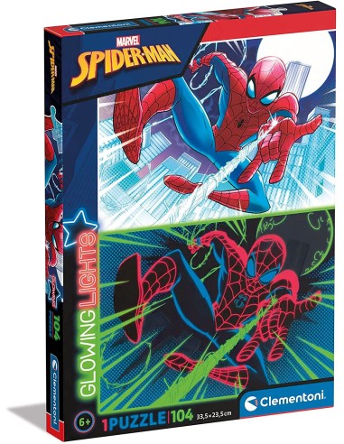 Puzzle Spider-Man bright 104 pieces CLE27555 Clementoni | Futurartshop.com