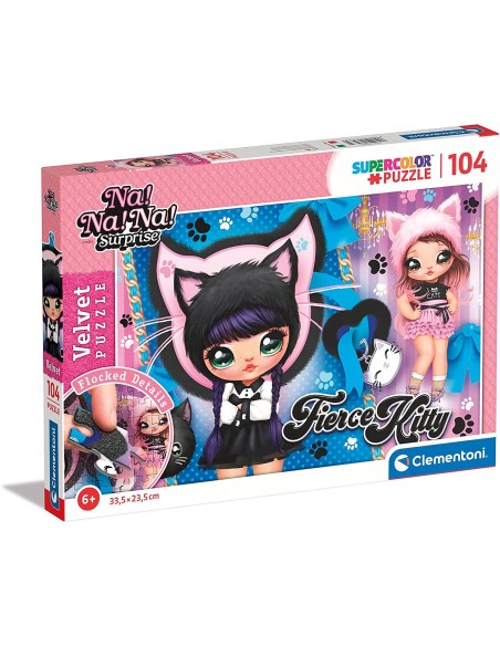 Na na na Surprise Puzzle Velvet 104 pezzi CLE27563 Clementoni | Futurartshop.com