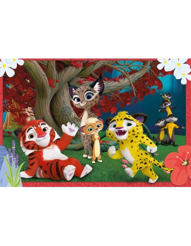 Maxi puzzle Leo and Tig 60 pieces CLE26104 Clementoni | Futurartshop.com