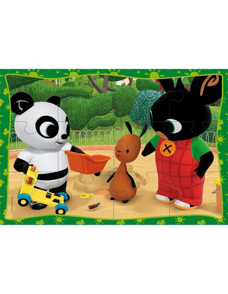 Bing e i suoi amici Maxi Puzzle 2x12 pezzi TCS81226 Lisciani | Futurartshop.com