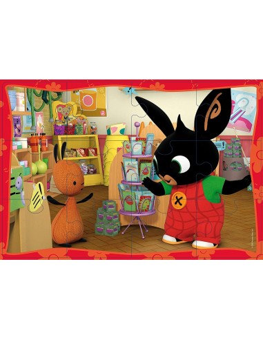 Bing a scuola Maxi Puzzle 2x12 pezzi TCS81233 Lisciani | Futurartshop.com