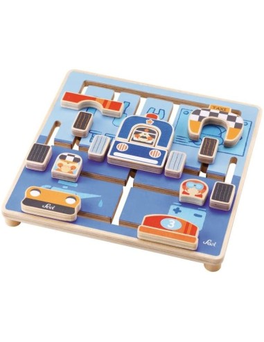 Puzzle Labirinto Meccanico in Legno TRU82675 Trudi | Futurartshop.com