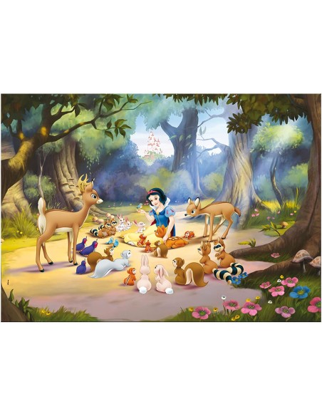 Snow White 2 in 1 Puzzle with 60 mega pieces LIS46577 Lisciani | Futurartshop.com