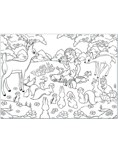 Snow White 2 in 1 Puzzle with 60 mega pieces LIS46577 Lisciani | Futurartshop.com