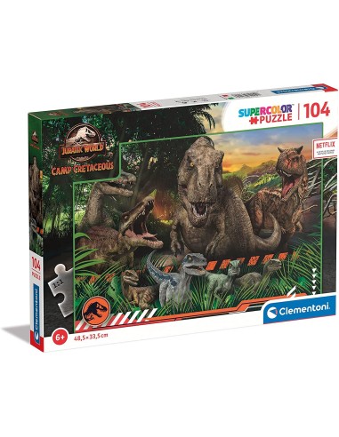 Jurassic World Puzzle 104 pieces CLE27545 Clementoni | Futurartshop.com