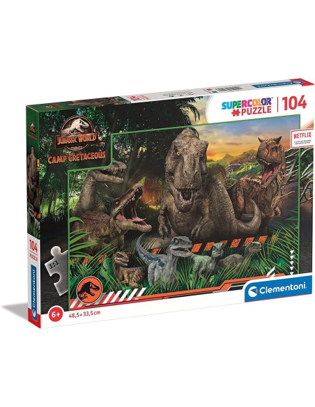 Jurassic World Puzzle 104 pezzi CLE27545 Clementoni | Futurartshop.com