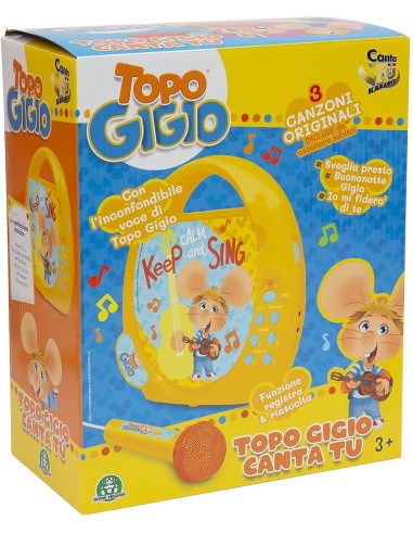 Topo Gigio Canta Tu GIOTPG27000 Giochi Preziosi | Futurartshop.com