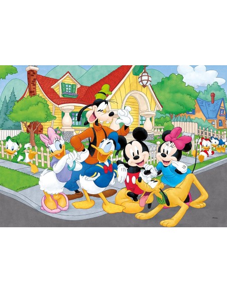 Mickey Mouse Puzzle with Friends 2 in 1-60 Ma pezzi LIS66728 Lisciani | Futurartshop.com