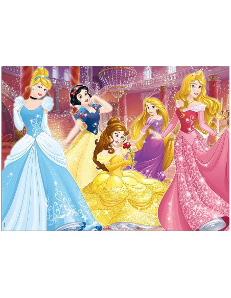 Puzzle Principesse Disney 2 in 1 - 60 maxi pezzi LIS48250 Lisciani | Futurartshop.com