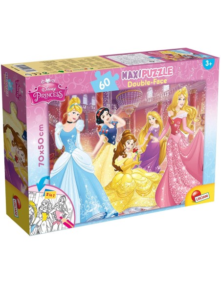 Princess puzzle Disne Puzzle 2 in 1-60 Ma pezzi LIS48250 Lisciani | Futurartshop.com