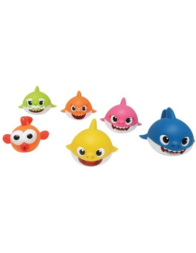 Baby Shark PVC 6 soft characters ODS48821 Ods | Futurartshop.com