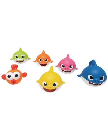 Baby Shark in PVC 6 personaggi morbidi ODS48821 Ods | Futurartshop.com