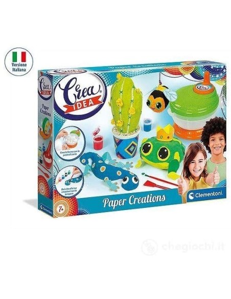 Crea Idea Creazioni di Carta Pesta CLE18575 Clementoni | Futurartshop.com