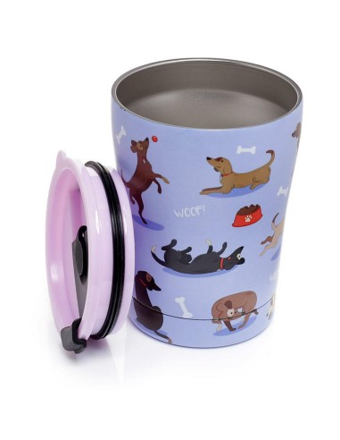 330ml dogs steel thermal mug China manufacturer PUCCUP53 Futurart | Futurartshop.com