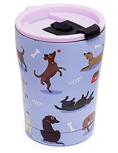 Tazza Termica in acciaio Cani 330ml PUCCUP53 Futurart | Futurartshop.com
