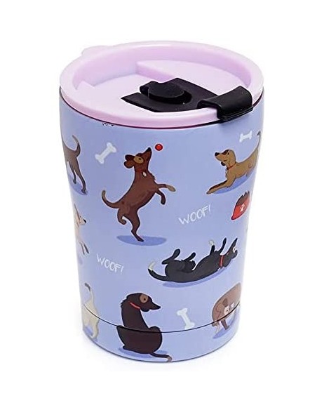 Tazza Termica in acciaio Cani 330ml PUCCUP53 Futurart | Futurartshop.com