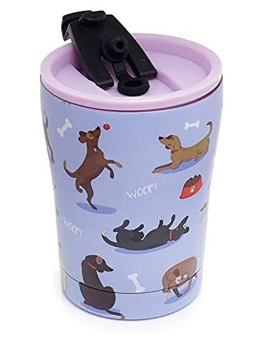 Tazza Termica in acciaio Cani 330ml PUCCUP53 Futurart | Futurartshop.com