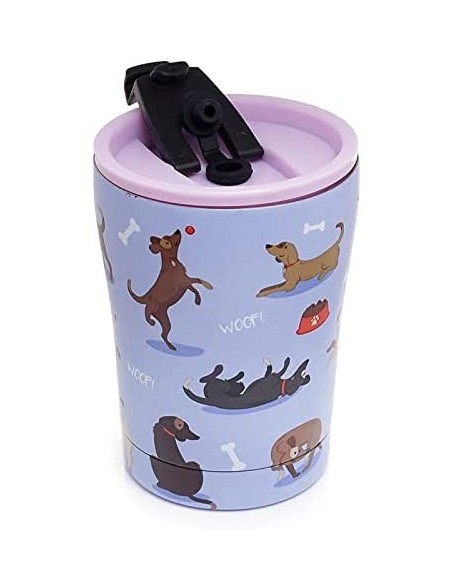 Tazza Termica in acciaio Cani 330ml PUCCUP53 Futurart | Futurartshop.com