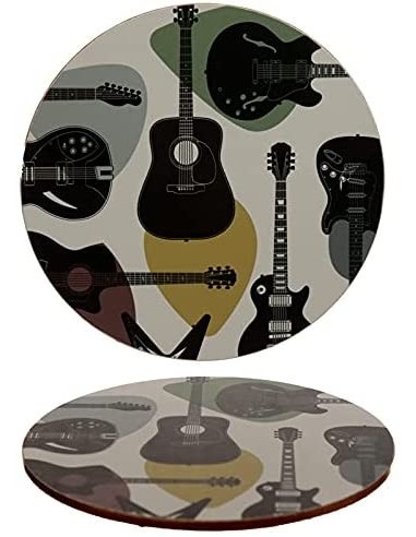 Guitars Style Cup and Coaster Set - 300ml PUCMUGC04 Futurart | Futurartshop.com