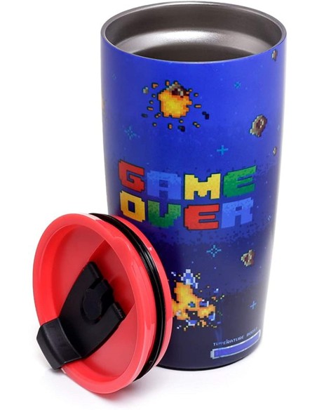 Tazza Termica in acciaio Game Over - 500ml PUCCUP46 Futurart | Futurartshop.com