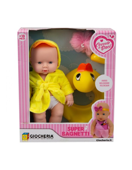 Cuddles and kisses - Super Baby Bath with Lifebuoy-in 2 colors GIOGGI190194 Giochi Preziosi | Futurartshop.com