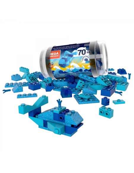 Mega Construx - Costruzioni Small 70 pezzi blu TOYGVM57/GVM58 Mattel | Futurartshop.com