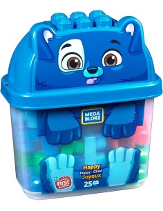 Mega Bloks - Mattoncini confezione Cagnolino 25 pezzi TOYGCT46/GFH49 Mega Bloks | Futurartshop.com