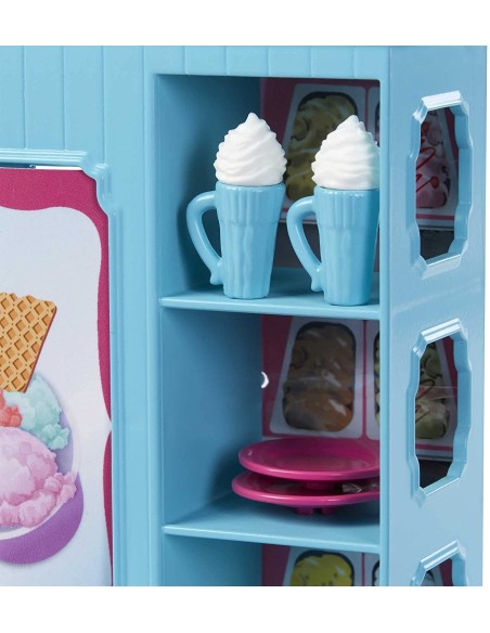 Barbie and Shelly in the ice cream parlor TOYGBK87 Mattel | Futurartshop.com