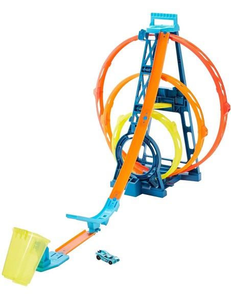 Pista Triplo Giro - Track builder TOYGLC96 Mattel | Futurartshop.com