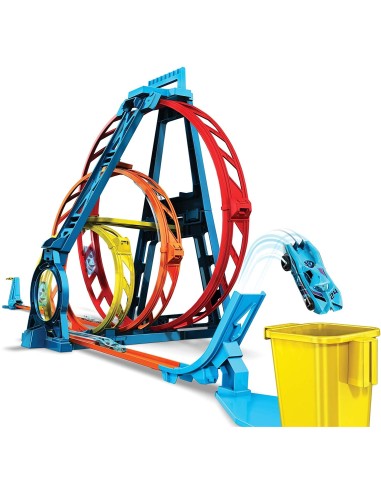 Triple Lap track-Track builder TOYGLC96 Mattel | Futurartshop.com