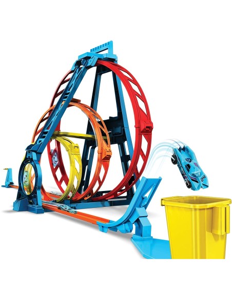 Triple Lap track-Track builder TOYGLC96 Mattel | Futurartshop.com