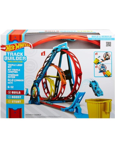 Triple Lap track-Track builder TOYGLC96 Mattel | Futurartshop.com