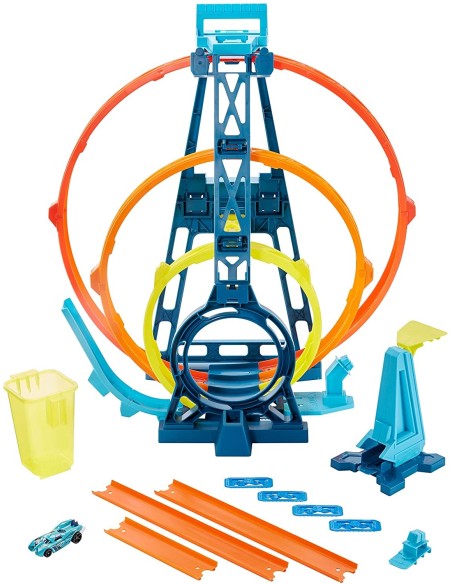 Triple Lap track-Track builder TOYGLC96 Mattel | Futurartshop.com