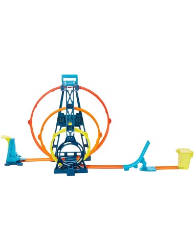Pista Triplo Giro - Track builder TOYGLC96 Mattel | Futurartshop.com