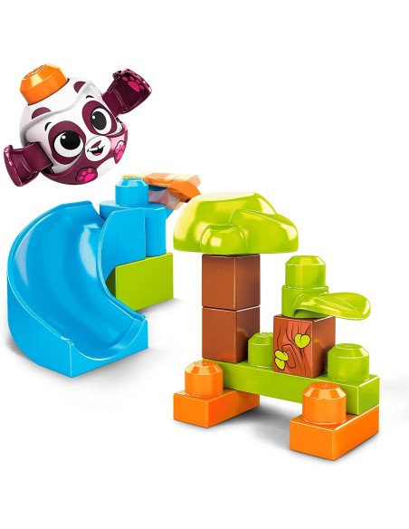 Mega Bloks-Panda throwing puppies with slide TOYGKX66/GKX68 Mattel | Futurartshop.com